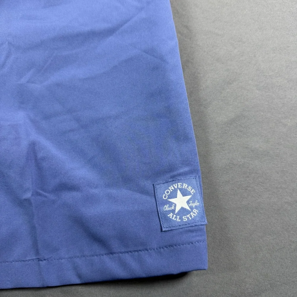 Converse Boys XL Blue Swim Trunks Chuck Taylor All Star Mesh Lined Shorts